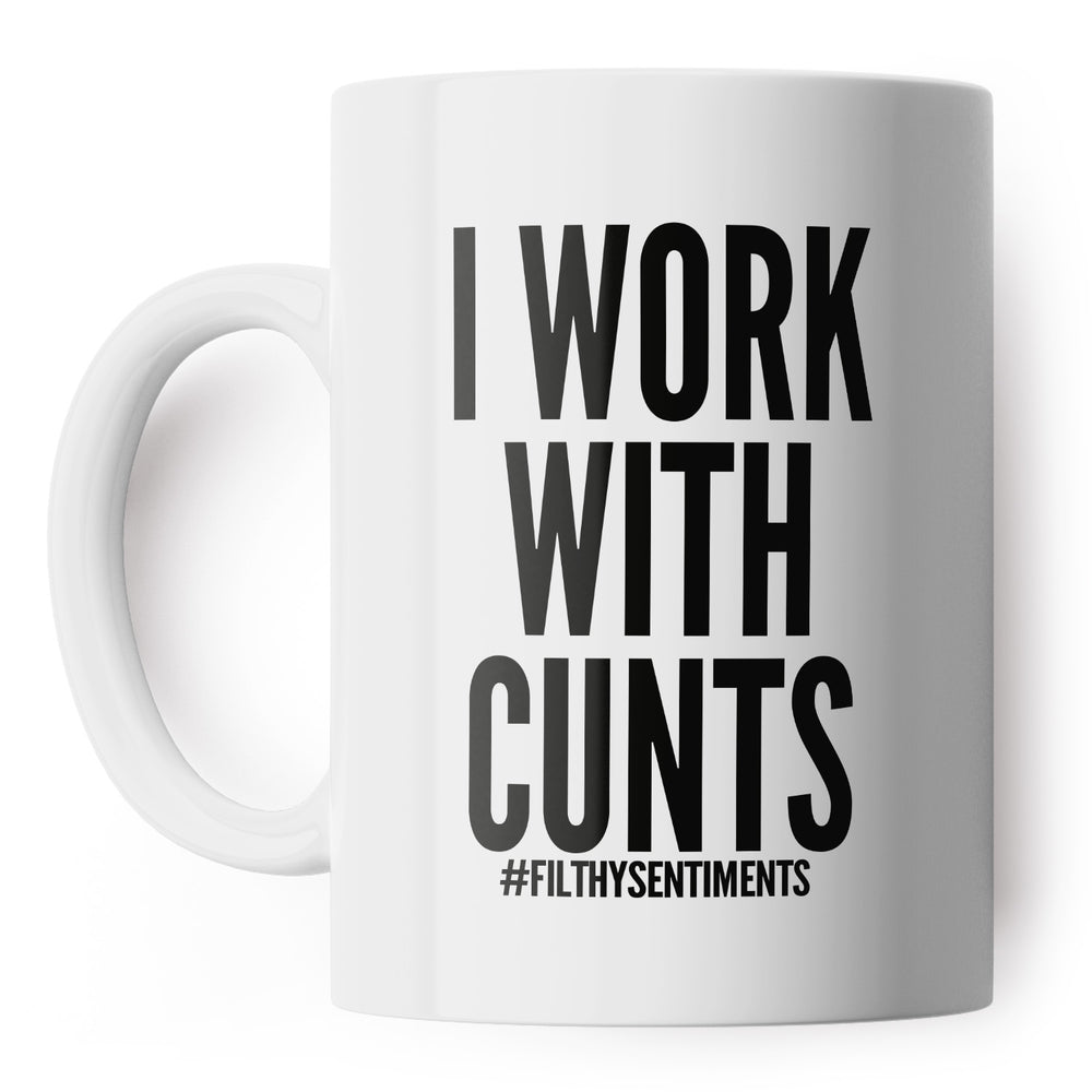 I Work With Cunts Mug #7 image
